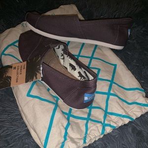 Toms Classic Alpargata Solis Canvas Slip-on Flats